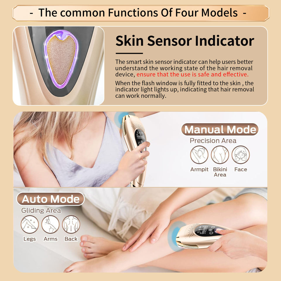 Ice Cold IPL Hair Removal Device