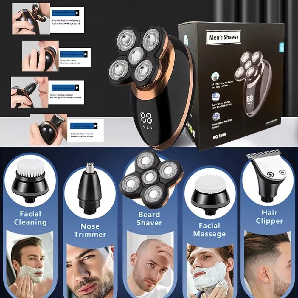 5-in-1 Professional Men’s Shaver